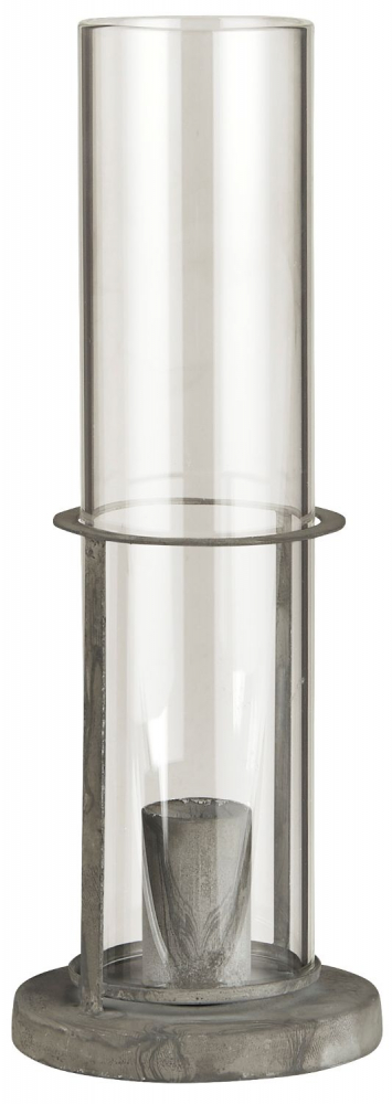 IB LAURSEN Kerzenhalter für Stabkerze mit Glas
